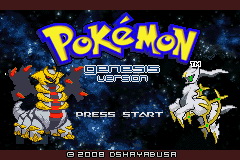 Pokemon Genesis GBA ROM Hacks 