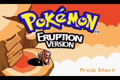 Pokemon Eruption GBA ROM Hacks 