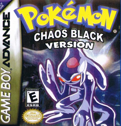 Pokemon Chaos Black GBA ROM Hacks 