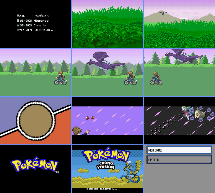 Pokemon Crono GBA ROM Hacks 