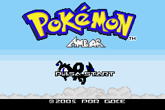 Pokemon Ambar GBA ROM Hacks 