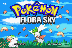 Pokemon Flora Sky GBA ROM Hacks 