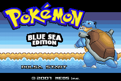 Pokemon Blue Sea Edition GBA ROM Hacks 