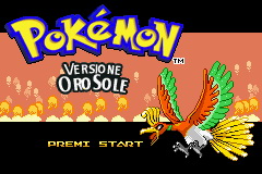 Pokemon Oro Sole GBA ROM Hacks 
