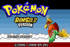 Pokemon Shiny Gold X GBA ROM Hacks 