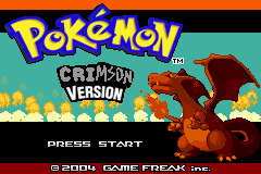 Pokemon Crimson GBA ROM Hacks 