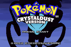 Pokemon CrystalDust GBA ROM Hacks 