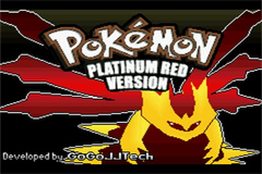 Pokemon Platinum Red GBA ROM Hacks 