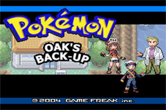 Pokemon Professor Oak's Back Up GBA ROM Hacks 