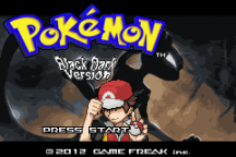 Pokemon Black Dark GBA ROM Hacks 