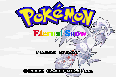 Pokemon Eternal Snow GBA ROM Hacks 
