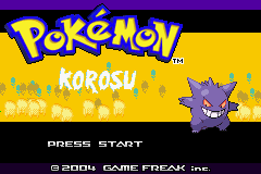 Pokemon Korosu GBA ROM Hacks 