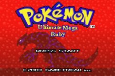 Pokemon Ultimate Mega Ruby GBA ROM Hacks 