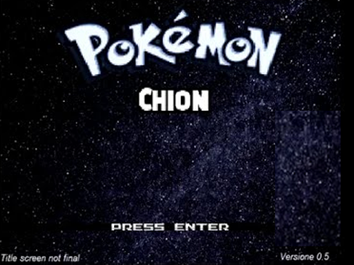Pokemon Chion RMXP Hacks 