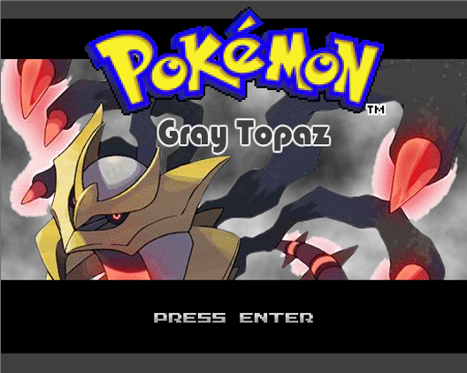 Pokemon Gray Topaz RMXP Hacks 