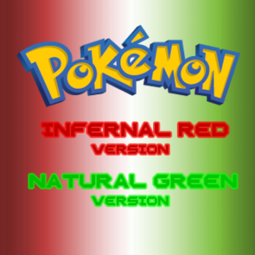 Pokemon Infernal Red & Natural Green RMXP Hacks 