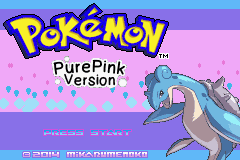 Pokemon PurePink GBA ROM Hacks 