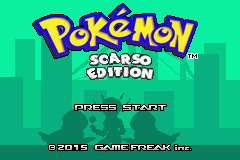 Pokemon Scarso Edition GBA ROM Hacks 