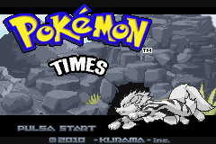 Pokemon Times GBA ROM Hacks 