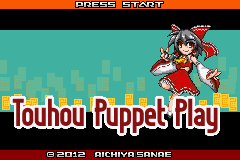 Touhou Puppet Play Enhanced GBA ROM Hacks 