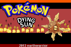 Pokemon Dying Sun GBA ROM Hacks 