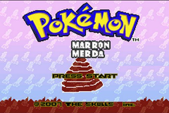 Pokemon Marron Merda GBA ROM Hacks 