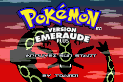 Pokemon Emerald Plus Plus GBA ROM Hacks 