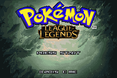 Pokemon League of Legends GBA ROM Hacks 