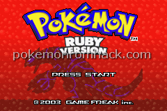 Pokemon Abandoned Ruby GBA ROM Hacks 