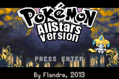 Pokemon AllStars Version GBA ROM Hacks 