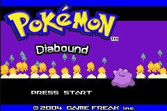 Pokemon Diabound GBA ROM Hacks 