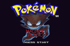 Pokemon Haunted GBA ROM Hacks 