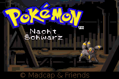 Pokemon Nachtschwarz GBA ROM Hacks 