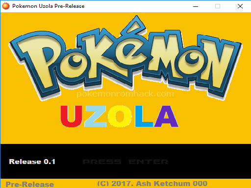 Pokemon Uzola RMXP Hacks 