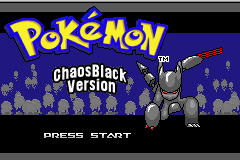 pokemon chaos black gba rom