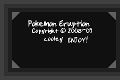 Pokemon Eruption GBA ROM Hacks 