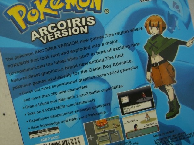Pokemon Arcoiris GBA ROM Hacks 