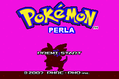 Pokemon Perla GBA ROM Hacks 