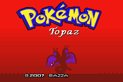Pokemon Topaz GBA ROM Hacks 
