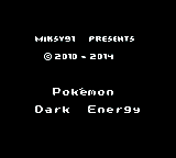 Pokemon Dark Energy GBA ROM Hacks 