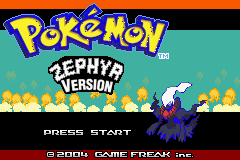 Pokemon Zephyr GBA ROM Hacks 