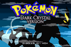 Pokemon Dark Crystal GBA ROM Hacks 