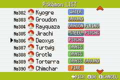 Pokemon Platinum Red GBA ROM Hacks 