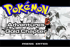 Pokemon Adventure Gold Chapter GBA ROM Hacks 