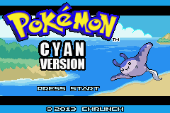 Pokemon Cyan GBA ROM Hacks 
