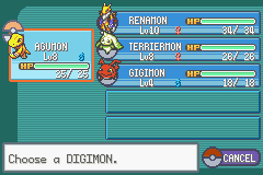 pokemon digimon hack gba rom