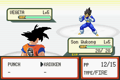 Pokemon Dragon Ball Z: Team Training GBA ROM Hacks 