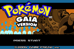 Pokemon Gaia GBA ROM Hacks 