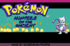 Pokemon Hunters of the Ancients GBA ROM Hacks 