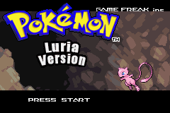 Pokemon Luria GBA ROM Hacks 